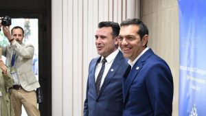 Cipras i Zaev (AFP)