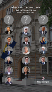Kandidati za Predsjedništvo BiH