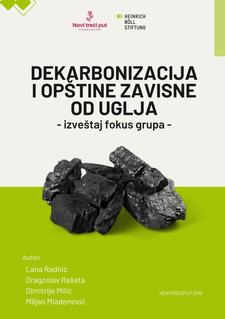 Dekarbonizacija i opštine zavisne od uglja