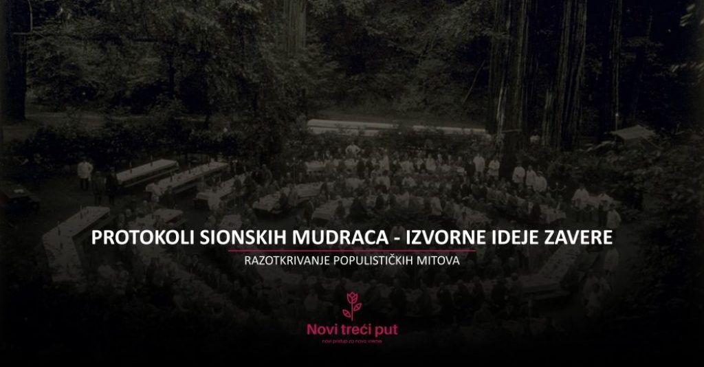 Protokoli Sionskih Mudraca - izvorne ideje zavere